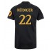 Real Madrid Antonio Rudiger #22 Tredjedrakt 2023-24 Kortermet